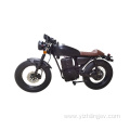 popular retro 2000w electric motorcycle with battery